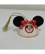Lenox My Own Mickey Mouse Ears Christmas Ornament Bow Hat Disney MINNIE ... - £20.83 GBP