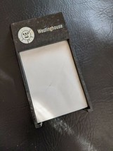 Vintage Autopoint Westinghouse Desk Memo Paper Note Pad Holder Black - £18.50 GBP