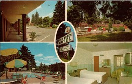 Asheville North Carolina NC 1960s Postcard Ever Green Motel  (C3) - £3.82 GBP