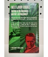 Secret agent John Drake 1966 Paperback Danger Man McGoohan Departure Def... - $187.53 MXN