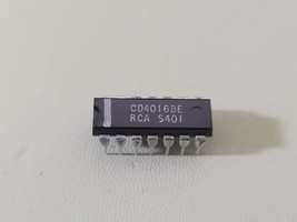 RCA CD4016BE CMOS Quad Bilateral Switch - $1.46
