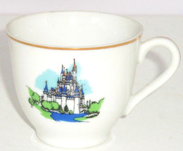 Walt Disney Productions Castle Japan Child China Tea Coffee Cup Mug Disn... - $24.95