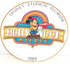 Disney Studios Collectors Plate Florida Hollywood Mickey Mouse Character... - £39.07 GBP