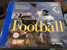 All American College Football (DOS, 1995) - $23.70