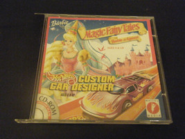 Barbie as Rapunzel Magic Fairy Tales &amp; Hot Wheels Custom Car Designer (PC, 1999) - £9.78 GBP