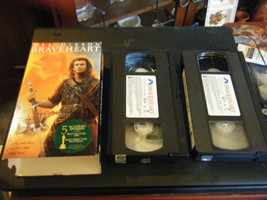 Braveheart (VHS, 1996, 2-Tape Set) - £4.13 GBP