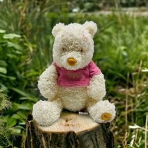 Winnie The Pooh Gumdrop Yellow Bear Plush Disney Store Pink Yellow Shirt... - $15.87