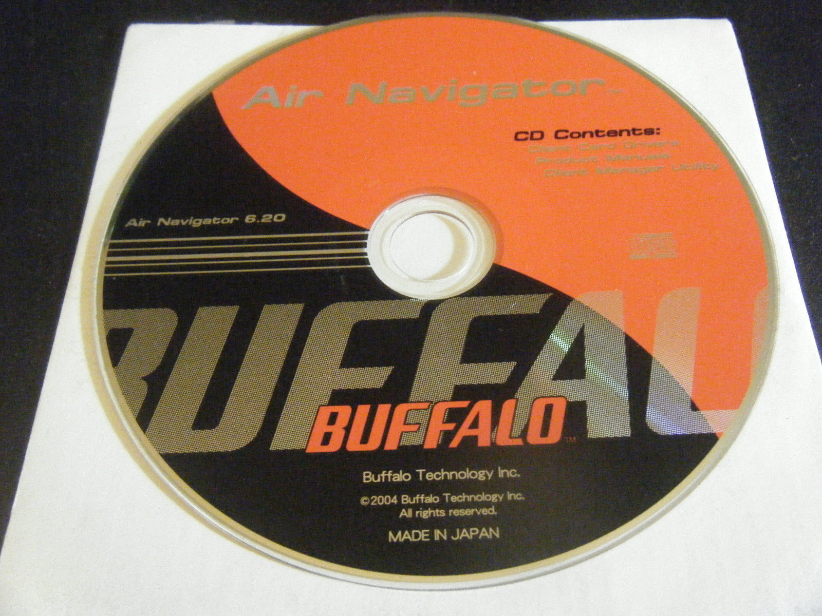 Buffalo Technology, Inc. - Air Navigator 6.20 Software (PC, 2004) - Disc Only!!! - $11.53