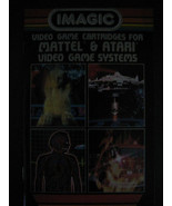 Vintage 1982 Imagic Video Game Cartridges For Mattel &amp; Atari Game System... - £6.99 GBP