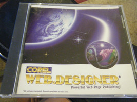 Corel Web.Designer - Powerful Web Page Publishing (PC, 1996) - £9.80 GBP