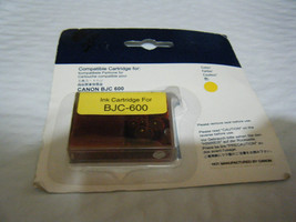 Canon Compatible Yellow Ink Cartridge BJC 600 - NEW!!! - £6.12 GBP