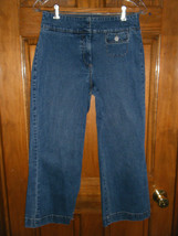 Janeville Cropped Denim Jeans - Size 8 - $17.49