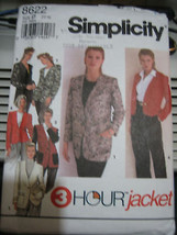 Simplicity 8622 Misses Jacket Pattern - Size 12-16 - $10.84