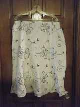 Ladies JM Collection by Jennifer Moore Floral Embroidered Skirt - Size 18 - £13.01 GBP