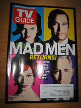 TV Guide - Mad Men Cover - March 19 thru April 1, 2012 - £7.46 GBP