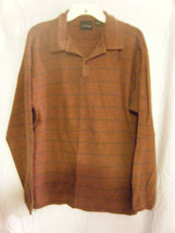 Men&#39;s BB Studio Bill Blass LS Striped Shirt - Size L - $15.00