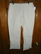 Ladies Liz Claiborne Villager Sport Cotton Capri Pants - Size 10 - £11.94 GBP