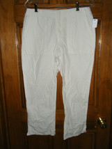 Ladies Liz Claiborne Villager Sport Cotton Capri Pants - Size 10 - £11.71 GBP