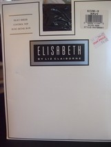 Elisabeth by Liz Claiborne Silky Sheer Control Top Pantyhose - Navy - Si... - £8.26 GBP