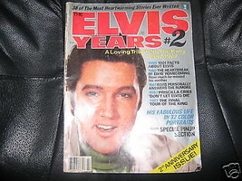 Vintage 1979  &quot;The Elvis Years 2nd Anniversary Issue&quot;  Magazine - £6.97 GBP