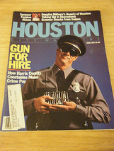 Vintage Houston City Magazine - Life With Roaches Cover - July, 1984 - $16.40