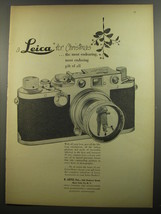 1952 Leica Camera Ad - A Leica for Christmas ..the most endearing - £14.72 GBP