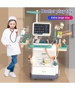 Kids Doctor Playset Medical Trolley w/ ECG Machine &amp; Tools | Ages 3+ Gift - $917.84 MXN