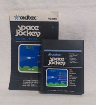 SPACE JOCKEY Atari 2600 VC1001 Original Game Cartridge &amp; Manual Vidtec - Used - £7.43 GBP
