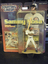 Hasbro Starting Lineup Sammy Sosa 1999 Action Figure &amp; Card - New in Package - £11.53 GBP