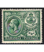 BAHAMAS 1920 Very Fine MH Stamp Scott # 65 King George V - $1.44