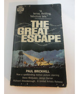 Vtg 1964 The Great Escape Paul Brickhill Steve McQueen James Garner Movi... - $29.65