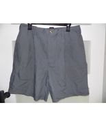 TOMMY HILFIGER GOLF PLEATED NAVY BLUE PLAID SHORTS SIZE 34 MEN'S - $17.10