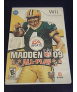 Madden NFL 09: All-Play (Nintendo Wii, 2008) - No Manual!!! - £6.29 GBP