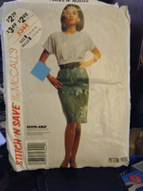 McCall&#39;s Stitch&#39;n Save 5344 Misses Blouse &amp; Skirt Pattern - Sizes 12/14/16 - $7.50