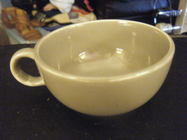 Mid Century Modern Universal Potteries Ballerina Dark Gray Coffee Cup - $24.96