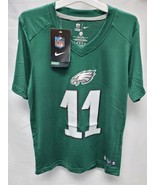 Nike Youth Boys Size Medium Carson Wentz Philadelphia Eagles Jersey Green - $34.37 CAD