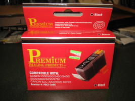 Premium Imaging Products PBCI-3eBK Canon Compatible Black Ink Cartridge ... - £8.48 GBP