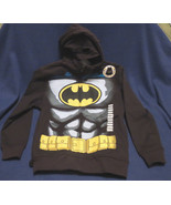Batman  Hoodie with Mask and Bat Ears &amp; Cape Size 8 - $27.70