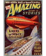 Amazing Stories Pulp Magazine December 1939 GD Manly Wade Wellman - £22.45 GBP