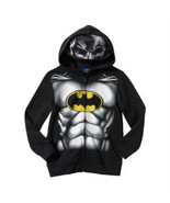 DC Comics Boys&#39; Super Hero Fleece Hoodie with Mask – Batman - $18.49