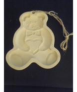 The Pampered Chef 1991 Teddy Bear Stoneware Cookie Mold - $11.89