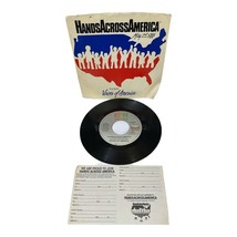 Voices Of America Hands Across America/We Are the World 45 Record Vinyl - £5.46 GBP