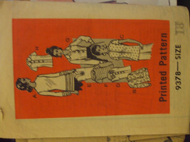 Vintage 1960&#39;s Mail Order 9378 Misses Set of Blouses Pattern - Size 18 - $16.95