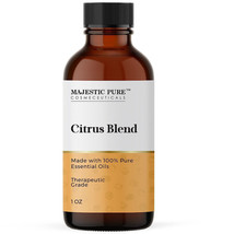 Majestic Pure Citrus Essential Oil Blend | 100% Pure &amp; Natural Therapeutic - £7.38 GBP