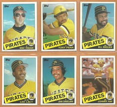 1985 Topps Pittsburgh Pirates Team Lot 24 Bill Madlock Tony Pena John Candelaria - £3.56 GBP