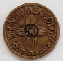 New Mexico Golden Anniversary 1912-1962 Commemorative Coin/Token - £7.82 GBP