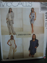 McCall&#39;s 6541 Misses Jacket, Vest, Dress &amp; Pants Pattern - Size 8 - £5.98 GBP