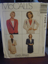 Vintage McCall's 7908 Misses Lined Jacket in 2 Lengths & Skirt Pattern - Size 8 - $6.00