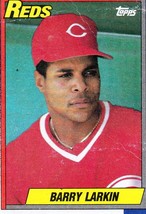 An item in the Sports Mem, Cards & Fan Shop category: 1990 (REDS) Topps #10 Barry Larkin SS