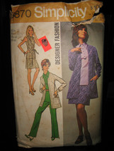 Simplicity Designer Fashion 8870 Blouse, Jacket, Skirt &amp; Pants Pattern - Sz 10 - £5.51 GBP